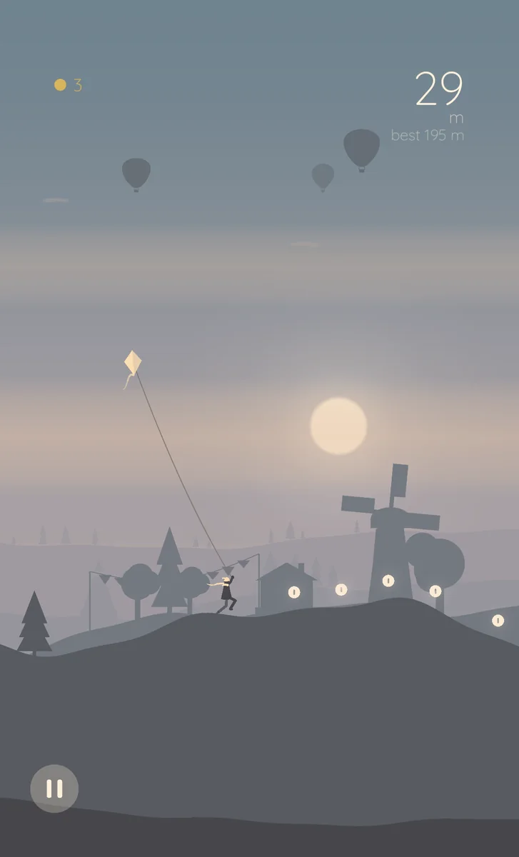 Fog crossing the world in Tether
