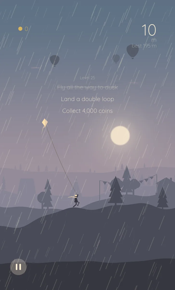 Storm crossing the world in Tether